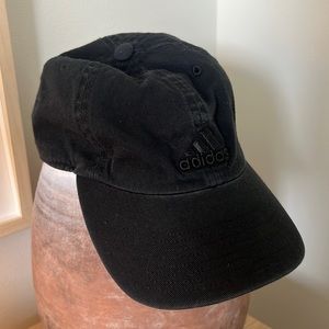 Adidas Black Embroidered Baseball Hat